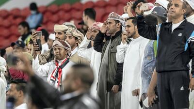 Yemen supporters watched as their team faced Iran in their first ever Asian Cup match at Mohammed bin Zayed Stadium in Abu Dhabi on Monday night.