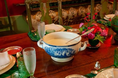 Mercedes’ Ajo blanco con melon de miel (white garlic) Ella Louise Sullivan