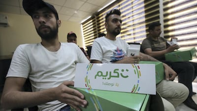 Careem operations in Baghdad. Ahmad Al-Rubaye for The National