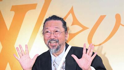 Japanese artist Takashi Murakami. AFP