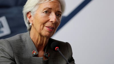 Christine Lagarde, managing director of the IMF says Saudi Arabia's decision to slow the pace of fiscal adjustment is an appropriate step. Jorge Adorno / Reuters