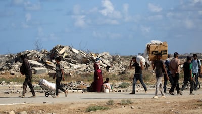 Two years of war have left Palestinians in Gaza without homes, food to eat and in fear of the future. AFP