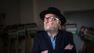 George Galloway in Rochdale. The MP has told The National that his election heralded the 'British political spring' with Muslims demonstrating they had a voice in Britain, although he faces a battle to keep his seat in the upcoming general election. Getty Images