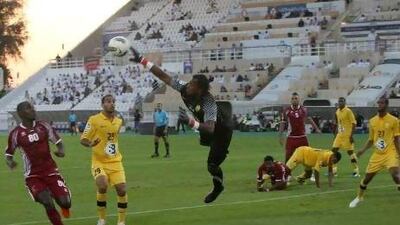 Al Wasl's Majed Naser, centre, is known to be fiercely competitive on the pitch but his actions in the Etisalat Cup semi-final against Al Ahli surprised his teammates and league foes alike.