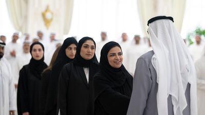 President Sheikh Mohamed says he is full of optimism for the future after meeting UAE youth on Saturday.