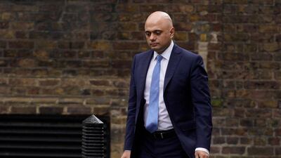 Sajid Javid was replaced by Rishi Sunak in a cabinet reshuffle. EPA