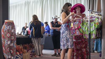 Shopping Soiree held at the Abu Dhabi Gold Club. Abu Dhabi, United Arab Emirates. Mona Al Marzooqi / The National