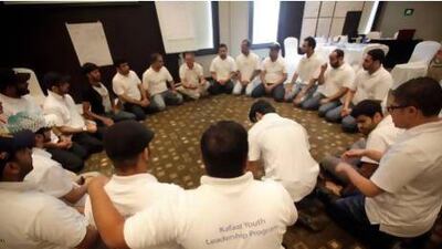 The project aims to have helped more than 650 citizens to feel confident about taking a job in the private sector. Sammy Dallal / The National