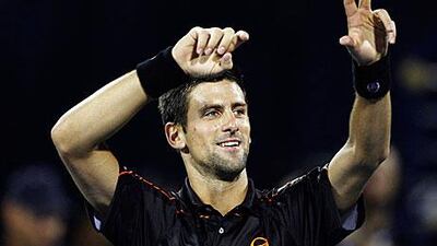 The Serb also took away the Australian Open title last month from Federer.