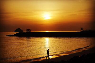 A sunset image. Courtesy Pawan Singh