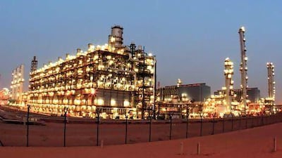 Above, Borouge's ethane cracker, which is a main part of the Borouge 2 Project in Ruwais. Courtesy Borouge