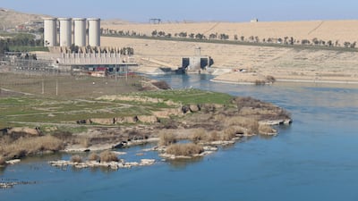 The Mosul dam was built by Saddam Hussein in 1986. Florian Neuhof / The National