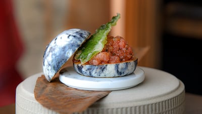 Marble tuna bun, Dh40, Reif Japanese Kushiyaki