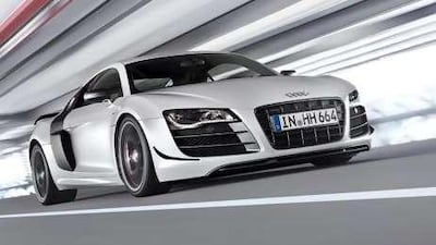 Audi R8 GT has two levels of track-orientated options.