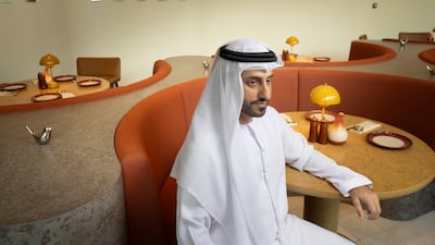 Saeed AlGaz, founder of Emirati fine-dining restaurant Murmur. Antonie Robertson / The National