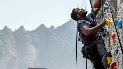 The new climbing wall at Hatta Wadi Hub opens on October 15. All images courtesy Meraas unless mentioned otherwise.