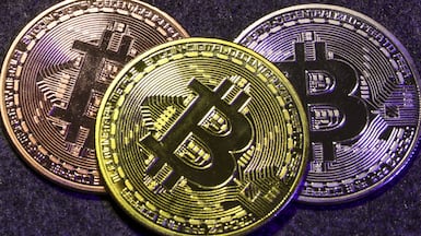 The largest cryptocurrency is down about 13 per cent this year. Victor Besa / the National