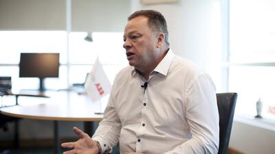 Frank Duggan, ABB's president for Asia, Middle East and Africa, says Saudi Arabia needs to develop the grid. Anna Nielsen for The National