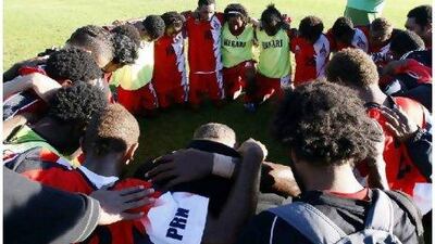 Despite being the champions of Oceania, Hekari are recognised as semi-professional. Courtesy of Shane Wenzlick