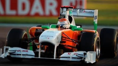 German driver Adrian Sutil drove his way to the final open seat on the Formula One grid by having a great test session with Force India.