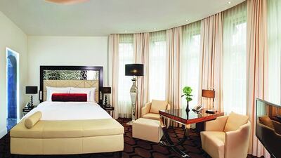 A room at Hotel am Steinplatz in Berlin, Germany. Courtesy Hotel am Steinplatz