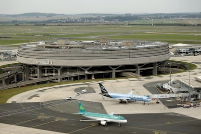 Charles de Gaulle airport in Paris. The French government is preparing aid measures to support airlines. Reuters
