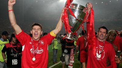 2005 - Liverpool - Reebok. Getty Images