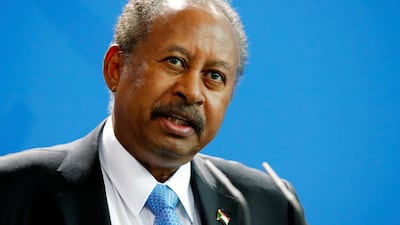 Prime Minister Abdalla Hamdok heads the Sudan transitional government set up after the fall of dictator Omar Al Bashir in April 2019. Reuters