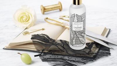 The new collector's edition of the Caudalie Beauty Elixir, created in collaboration with fashion designer Jason Wu. Courtesy Caudalie