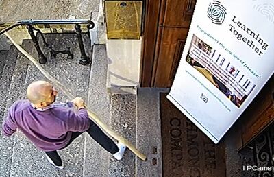 Steven Gallant, above, chased Usman Khan and apprehended him until police arrived. Metropolitan Police