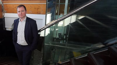 Edward Gallagher, the business development director of De Boer, says countries are being steered towards the principle that ‘if you don’t need it, then do not build it permanently’. Satish Kumar / The National