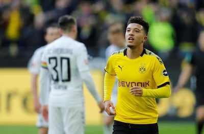 Borussia Dortmund's Jadon Sancho has enjoyed a successfull season, with 17 goals and as many assists. Reuters