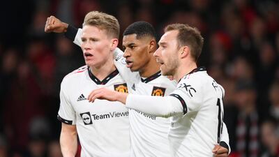 Scott McTominay 7: Header kept out by Ramsdale, as was a shot after 28 minutes. Gave it a good go in his first league start since he lost his place to Casemiro at the start of October, but he’s not got the Brazilian’s influence. Few have. Getty