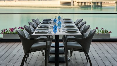 Em Sherif Sea Cafe has an enviable waterfront location at the Rosewood Abu Dhabi on Al Maryah Island. Photo: Sebastian Boettcher