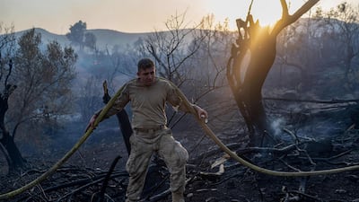 The climate crisis threatens to cause a double blow to the Middle East, experts say, by destroying its oil income as the world shifts to renewables and temperatures rise to unlivable extremes. AFP