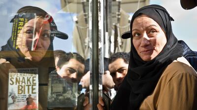 A bookstore in Tunis, Tunisia, displays books that were banned under Zine El Abidine Ben Ali. Lindsay Mackenzie / The National