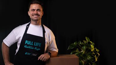 Chef Halawa always serves the same dessert at his supper clubs: knafeh Nabulsiyeh. Photo: Deliveroo