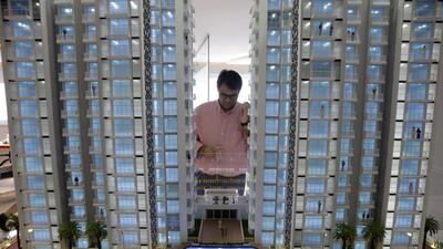 A model of Glamz by Danube. Jeffrey E Biteng / The National