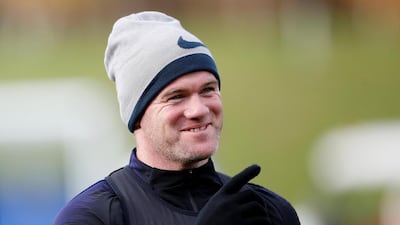 DC United striker Wayne Rooney takes part in an England training session at St George's Park, Burton upon Trent, on Wednesday. Rooney is England's most capped outfield player and record goalscorer and has been recalled to the squad to take part in a friendly against the USA to celebrate his achievements with the national team. Reuters