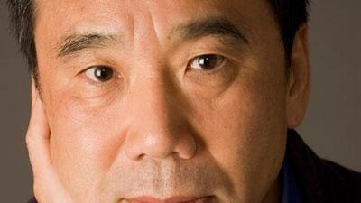 The author Haruki Murakami.