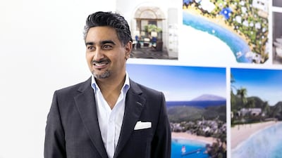 Munaf Ali’s Range Developments is funding a hotel in St Kitts by selling the Caribbean island’s passports. Reem Mohammed / The National