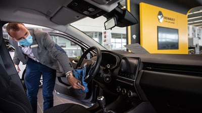 Showrooms are open in the UAE, but are people buying new cars? Getty Images
