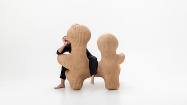 Lebanese architect Fadi Yachoui's latest collection, La Volupte, will be at Milan Design Week. Photo: Atelier L’inconnu