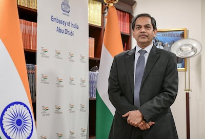 Sunjay Sudhir, Indian ambassador to the UAE says the Global South has challenges of energy availability, accessibility and affordability which the Global North ignores. Khushnum Bhandari / The National