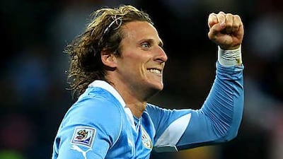 Diego Forlan scored five goals in the World Cup.