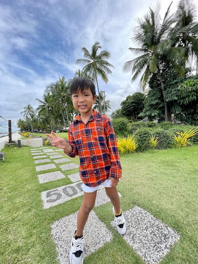 Kael Lim, is a young singing sensation from the Philippines. Photo: Manel Lim