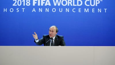 Russian prime minister Vladimir Putin. AFP PHOTO / SEBASTIAN DERUNGS