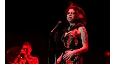 The British soul singer Amy Winehouse performs the grand finale to the musical festivities at Gulf Bike Week in Dubai. A reader registers many complaints about her singing. Amy Leang / The National