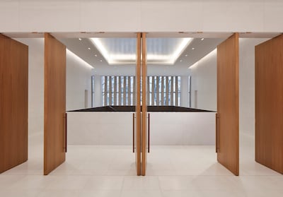 The bright, spacious second floor hub of the UAE's new mission to the UN. Photo: David Burk/SOM