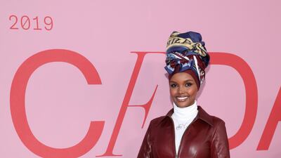 Halima Aden arrives for the 2019 CFDA fashion awards at the Brooklyn Museum in New York City on June 3, 2019. Reuters